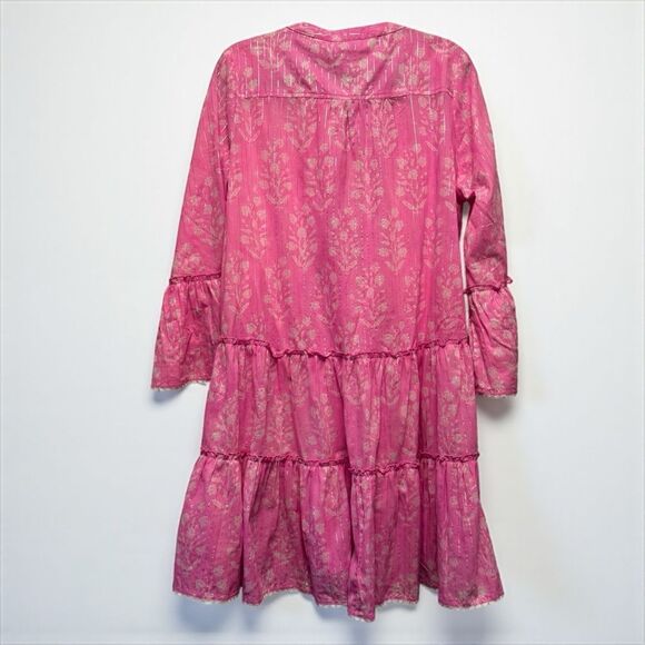 Juliet Dunn Floral Tiered Ruffled Minidress - Picture 11 of 11